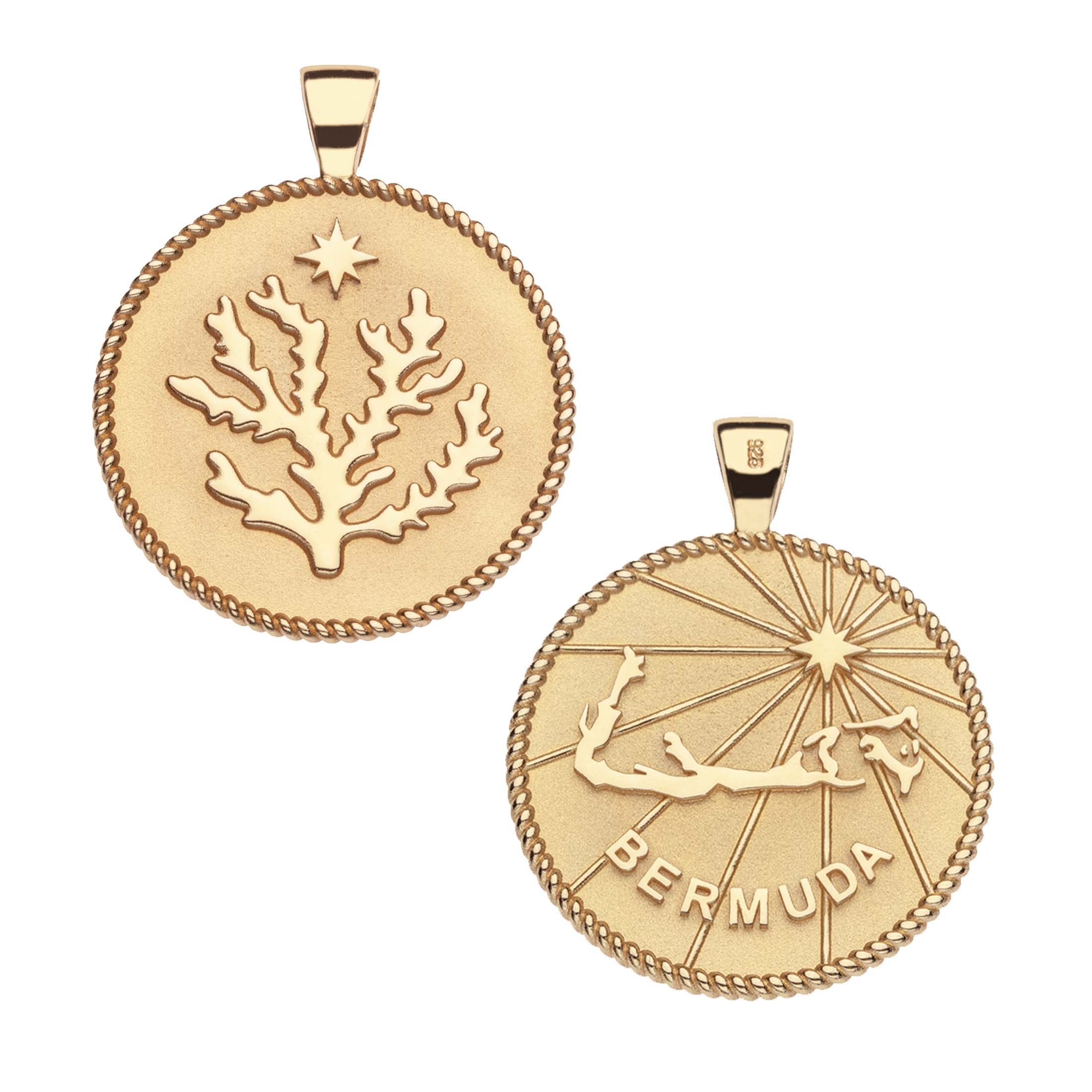 BERMUDA JW Original Pendant Coin - Image 2