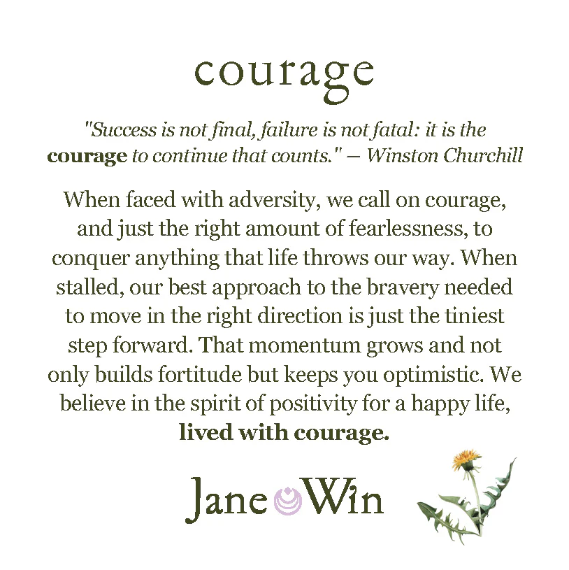 COURAGE Petite Embellished Coin - Image 7