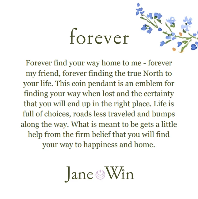 FOREVER JW Original Pendant Coin in Solid Gold - Image 5