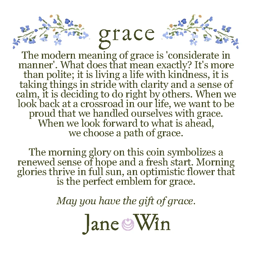 GRACE JW Original Pendant Coin in Solid Gold - Image 5