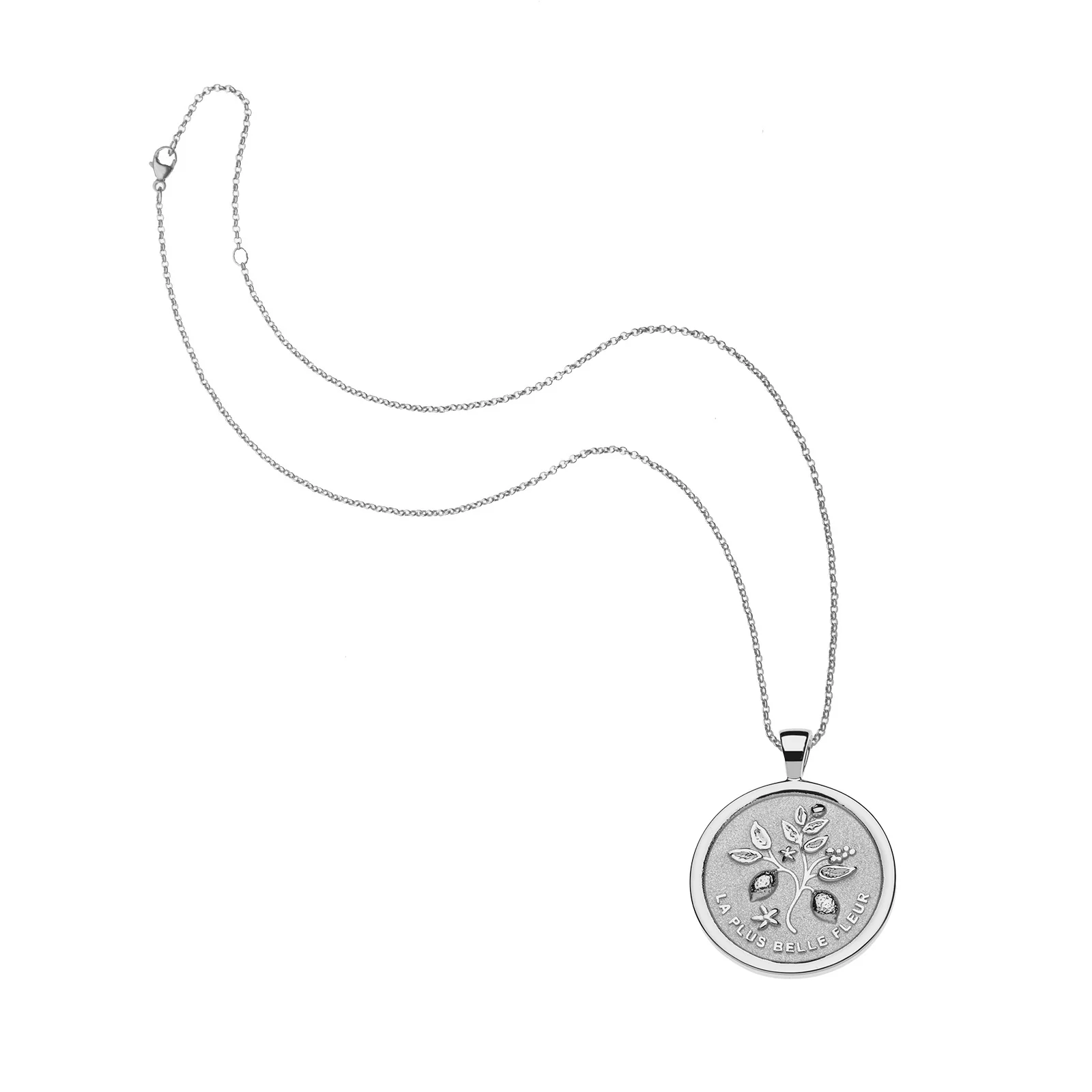GRATITUDE JW Original Pendant Coin in Silver - Image 4