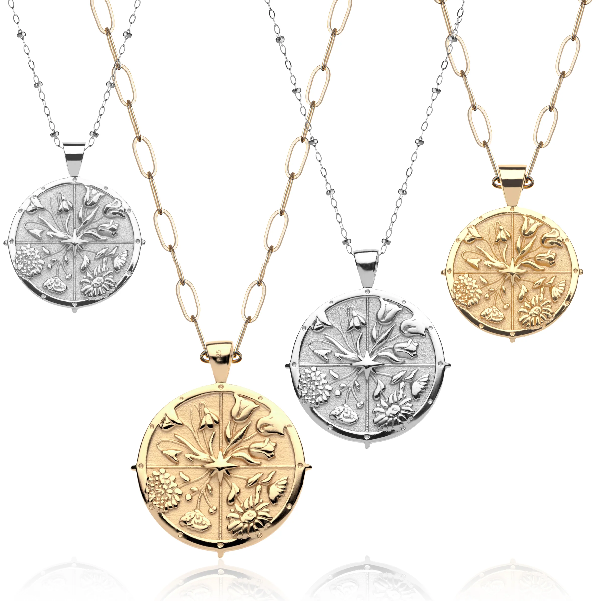 HOPE JW Original Pendant Coin in Silver - Image 9