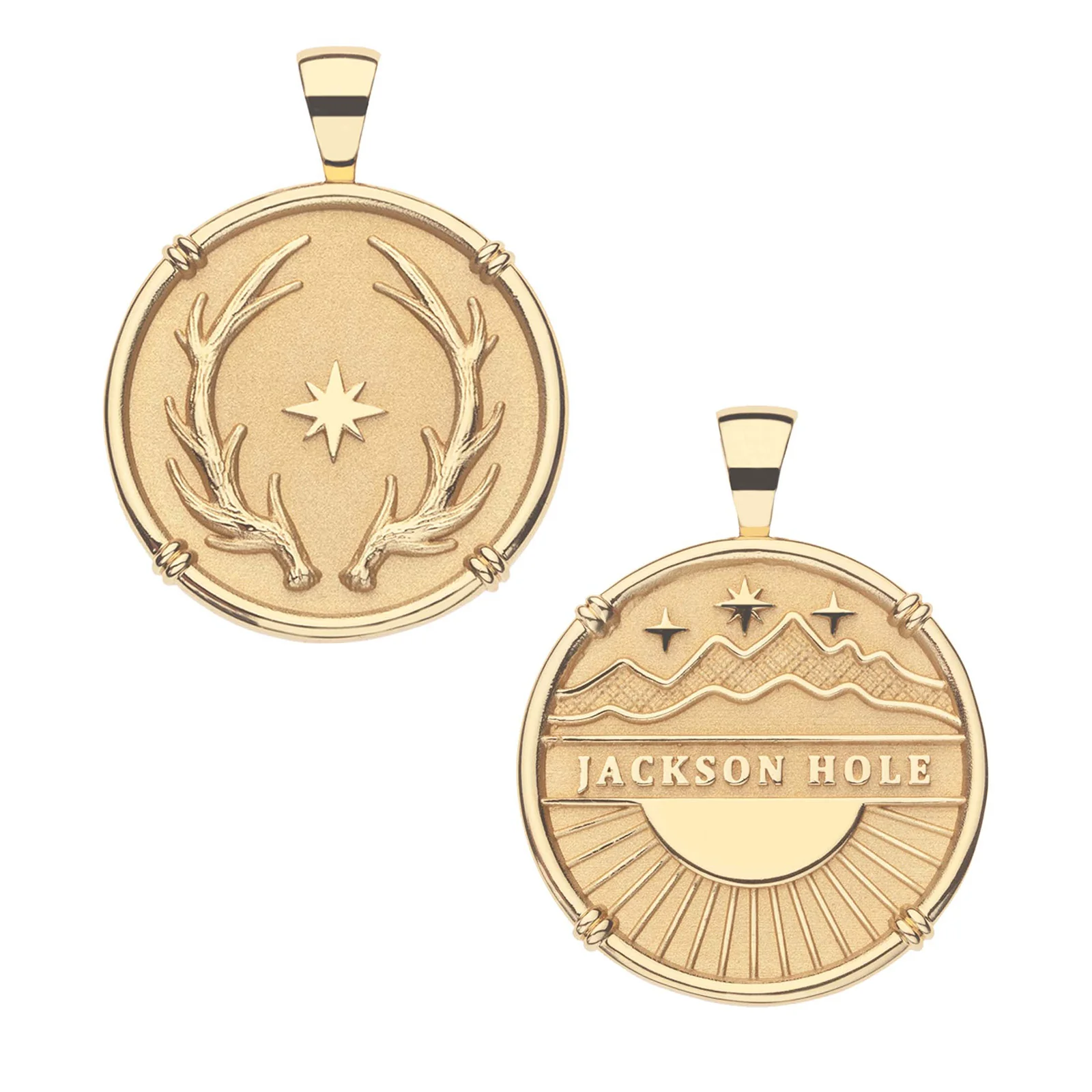JACKSON HOLE JW Original Pendant Coin - Image 2