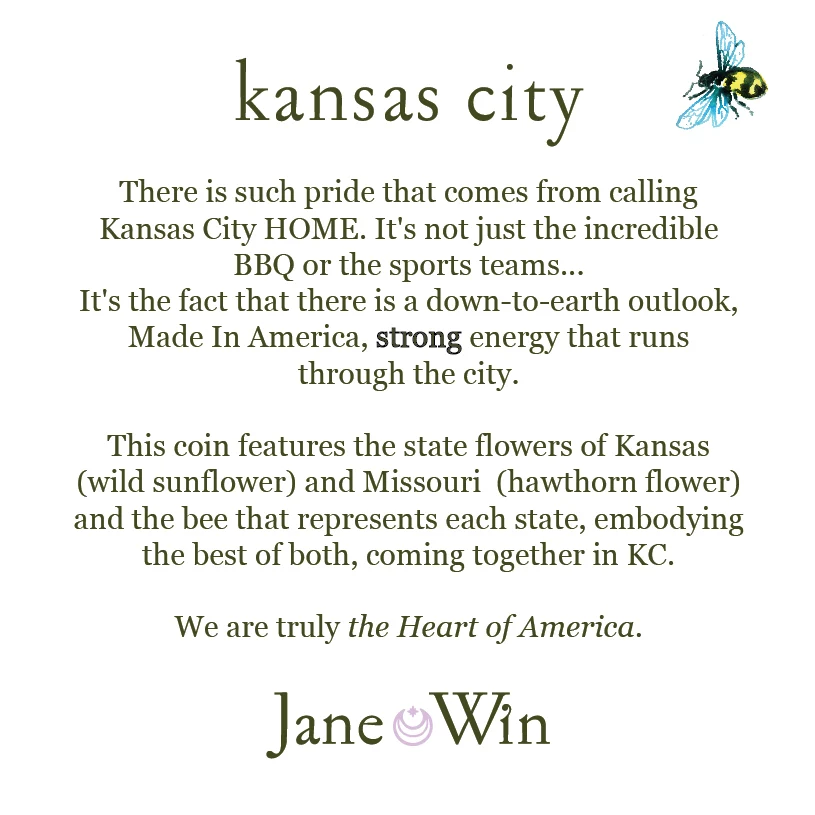 KANSAS CITY JW Original Pendant Coin - Image 4