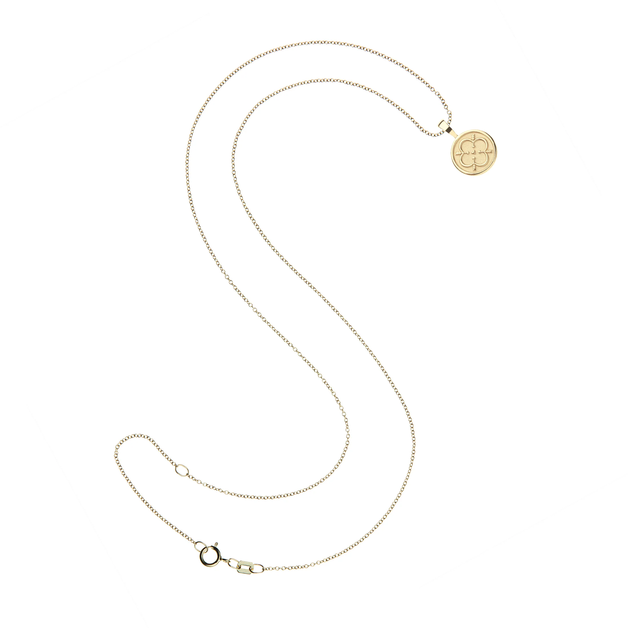 LOVE Baby JW Pendant in 10k Gold - Image 5