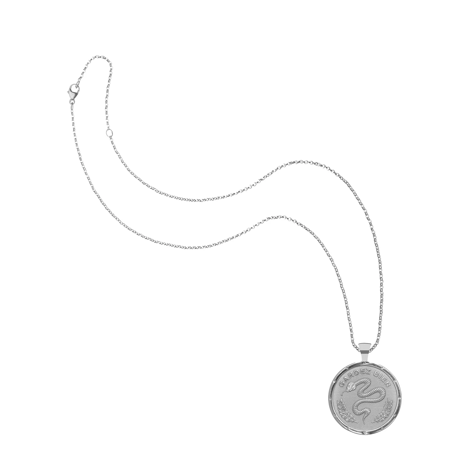 PROTECT JW Original Pendant Coin in Silver - Image 7
