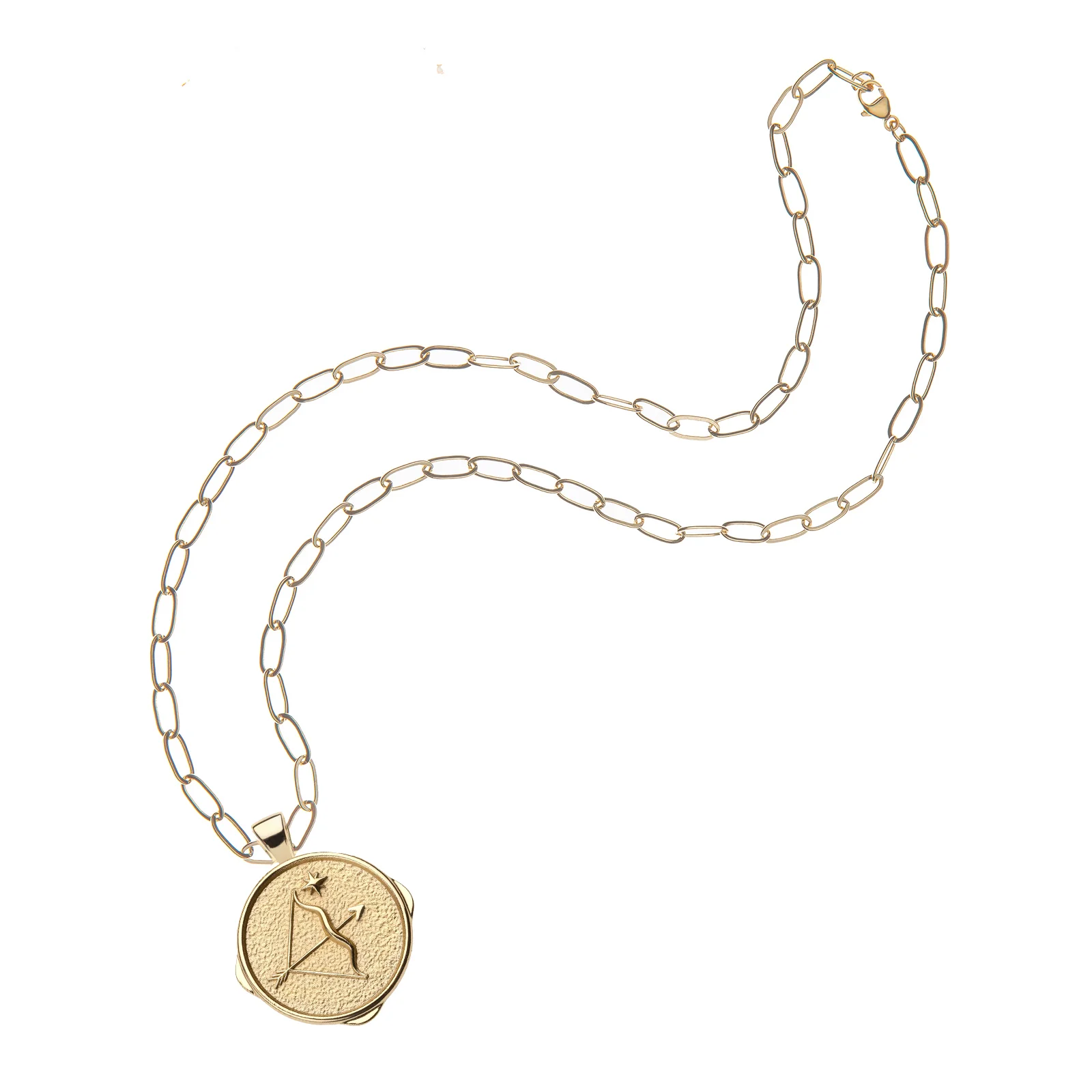 SAGITTARIUS JW Small Zodiac Pendant Coin - Nov 22 - Dec 21 - Image 5