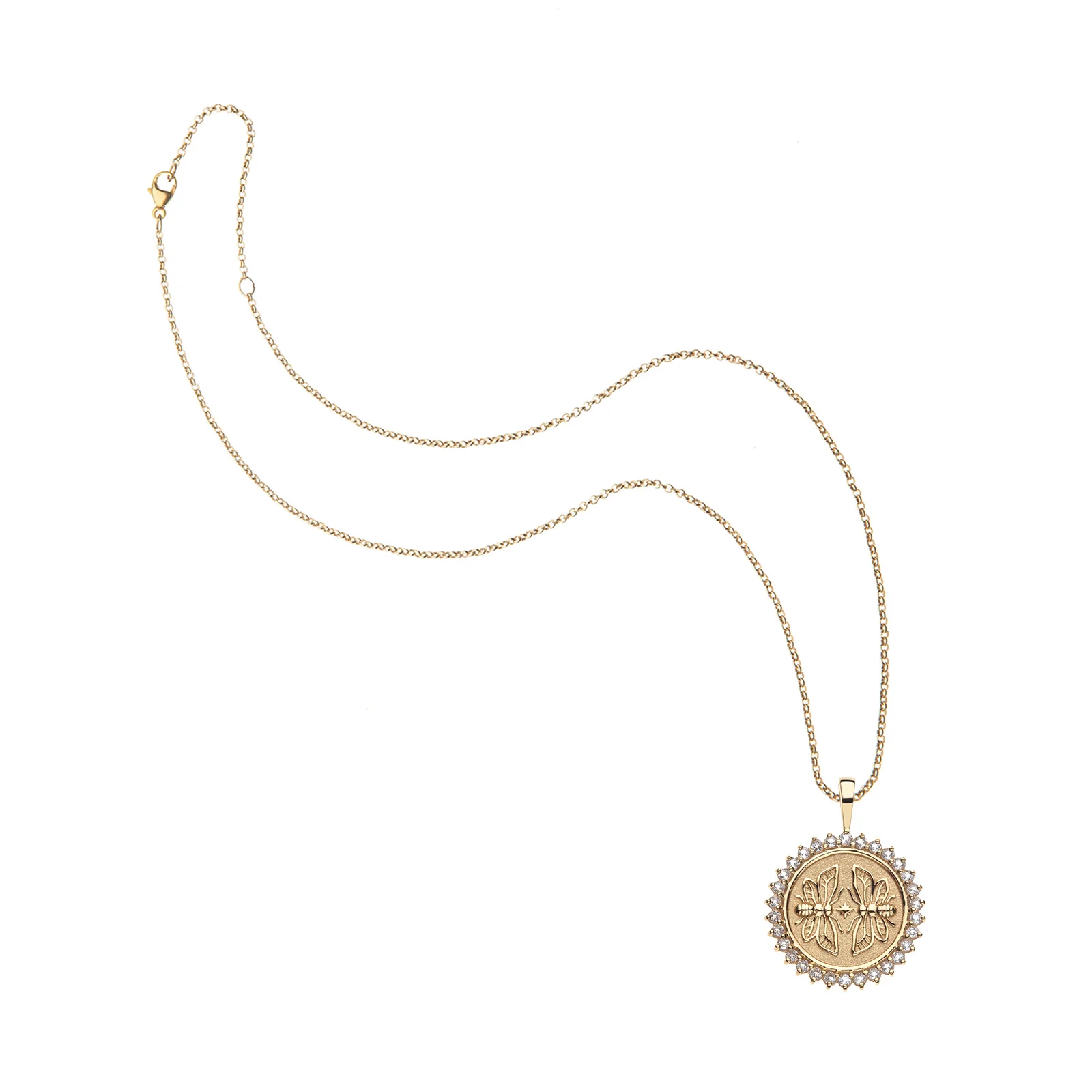 SISTERS Forever Petite Embellished Coin Pendant - Image 5