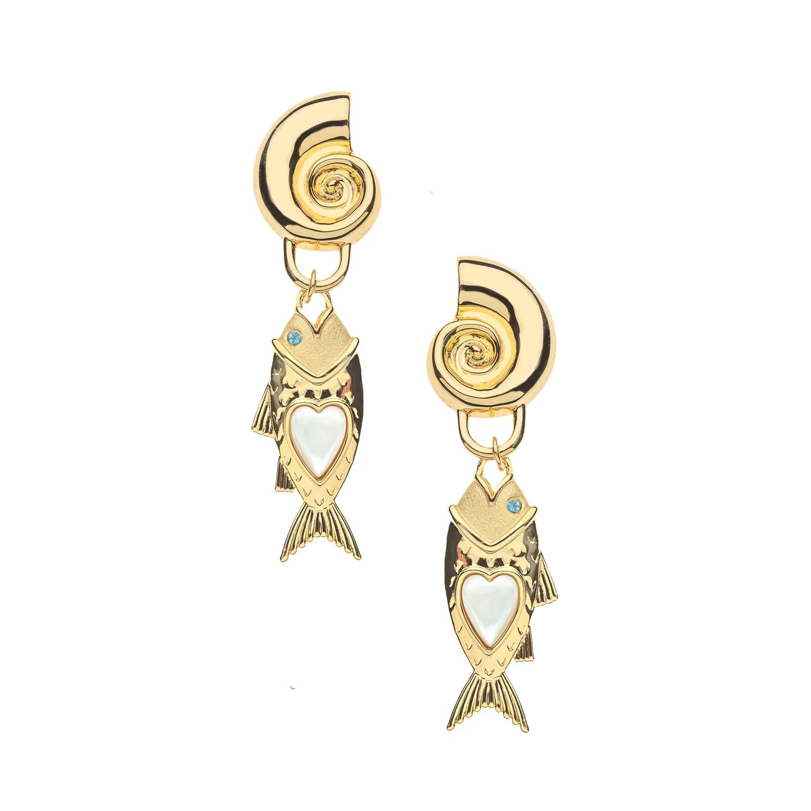 STRONG Amore Fish Earrings