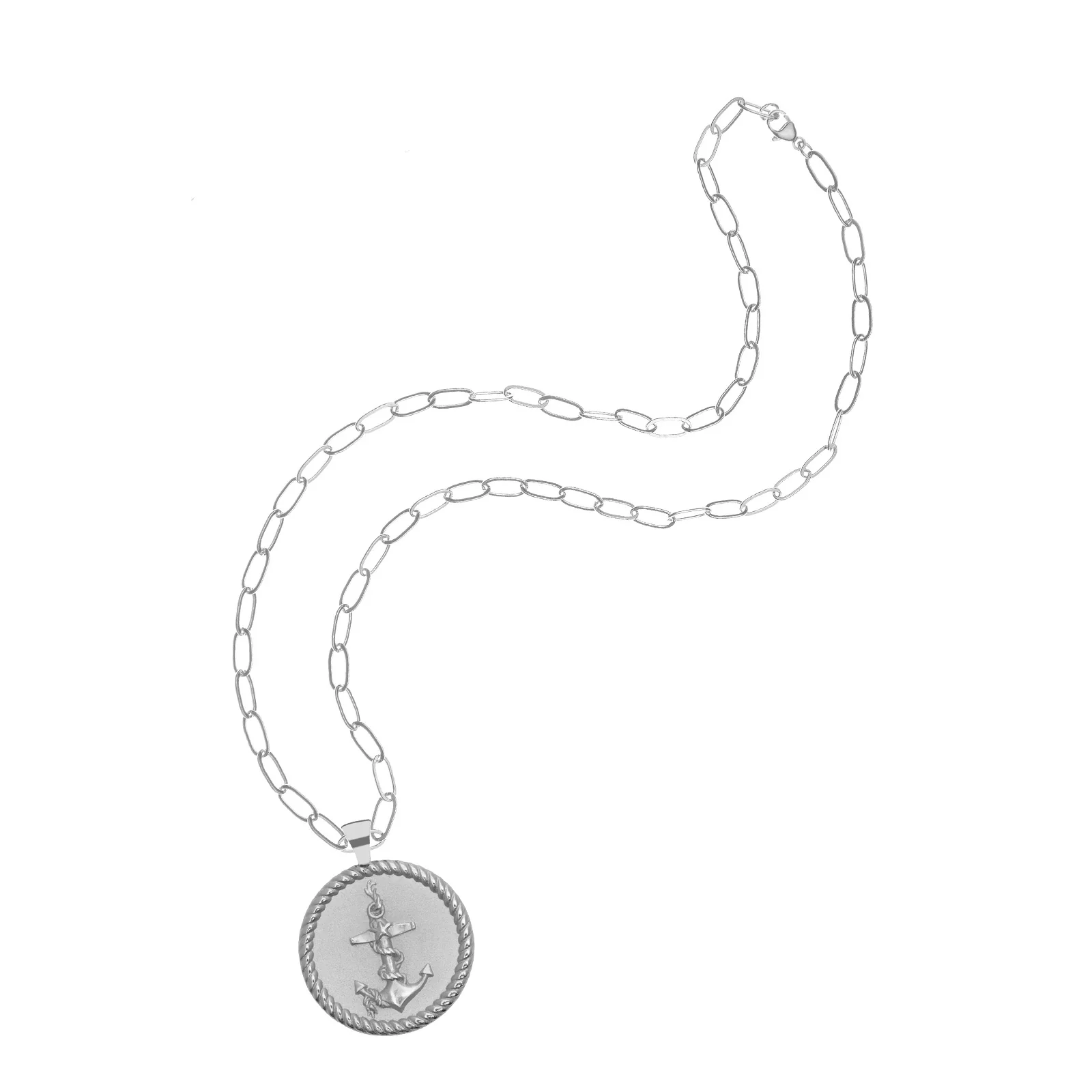 STRONG JW Original Pendant Coin in Silver - Image 5
