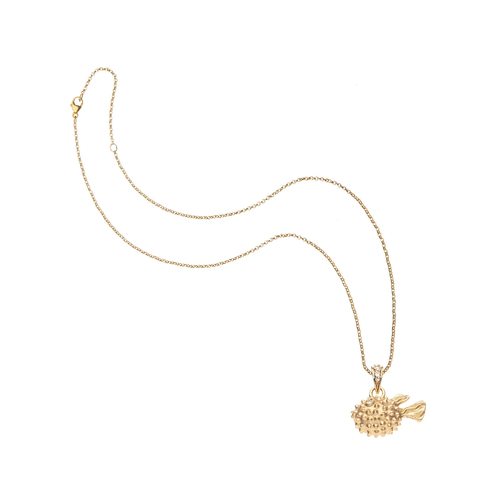 STRONG Puffer Fish Pendant - Image 3