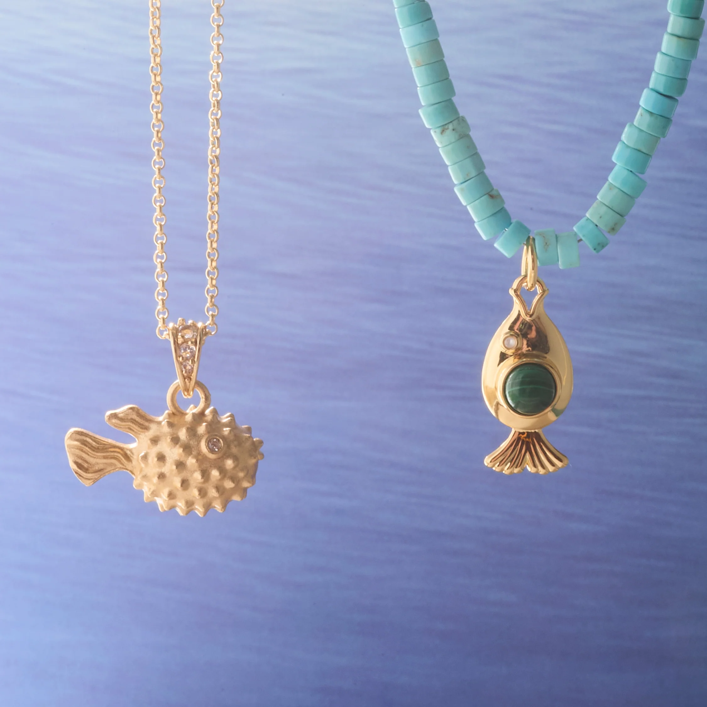 STRONG Puffer Fish Pendant - Image 4